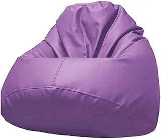 LEFFEH LOUNGER BEAN BAG XL-PURPLE, 75*110 CMS