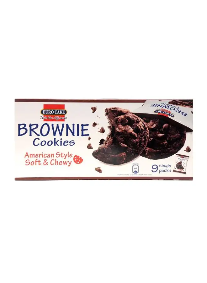 Eurocake Brownie Cookies 9 Pieces 252grams