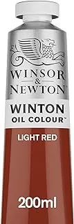 Winsor & Newton Oil Color Paint, Light Red, 6.75 Fl Oz (Pack Of 1), 1437362