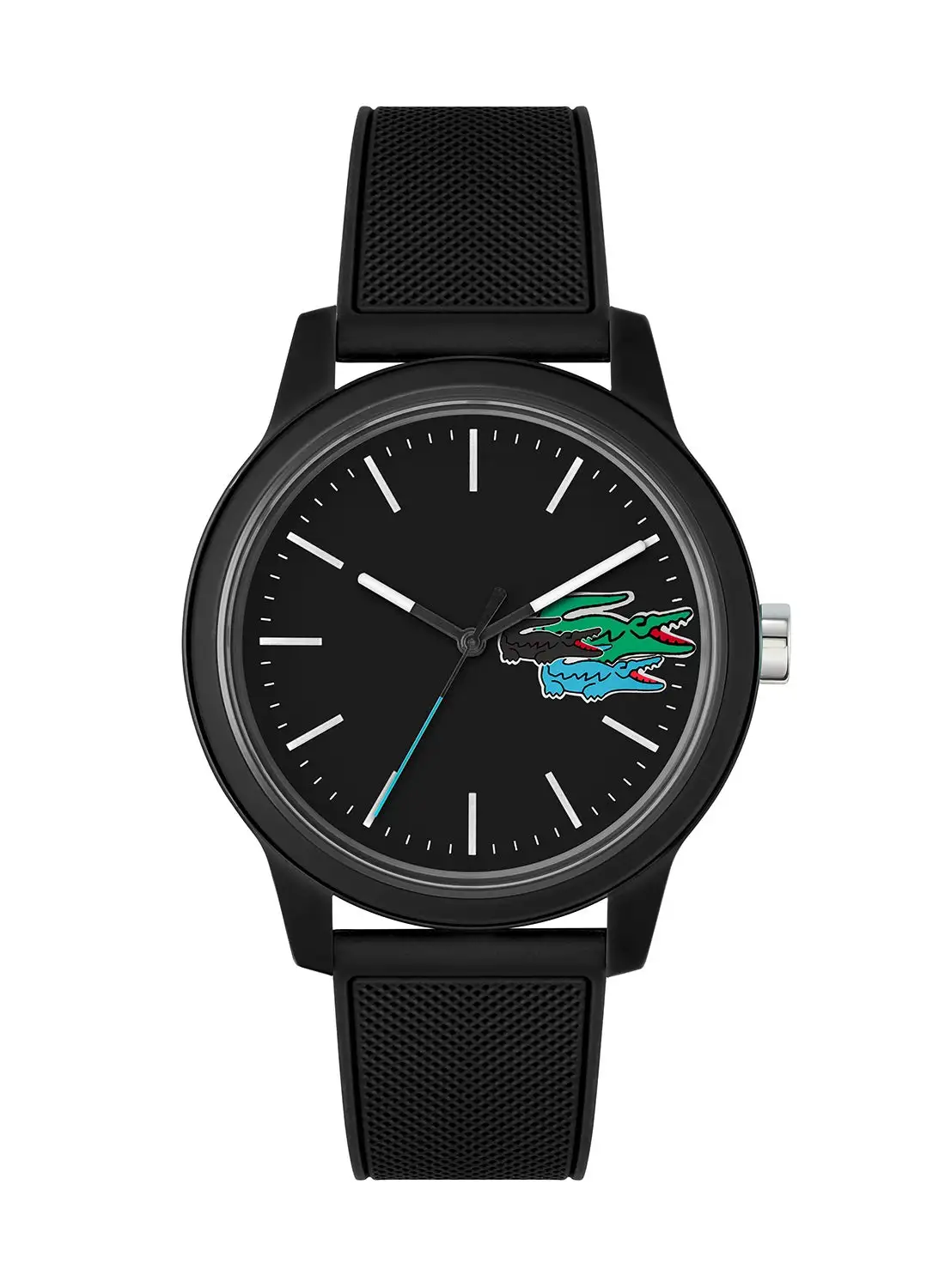 LACOSTE Men's .12.12 Black Dial Watch - 2011134