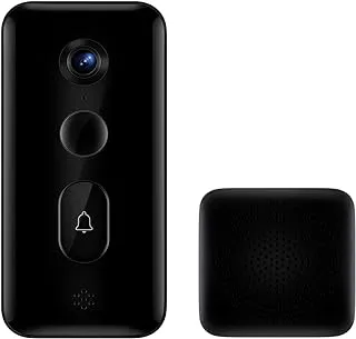 Xiaomi Smart Doorbell 3 Large field of view, 5200Mah Battery 4.8 months long battery life, 2K ultra-clear resolution