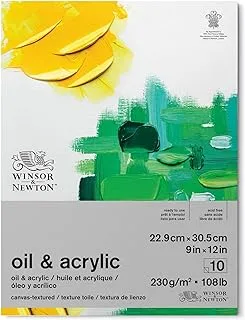 Winsor & Newton Professional Oil & Acrylic Paper Pad, 9