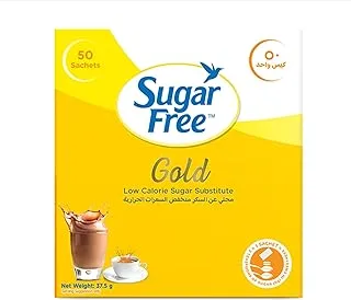 Sugar Free Gold, 50 Sachets| India’s No.1 Sweetner| Sweet like Sugar with Low Calories| Scientifically Proven & Tested