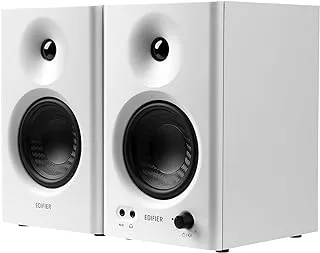 Edifier MR4 Powered Studio Monitor 2.0 Speakers 42 Watts (White), Auxiliary