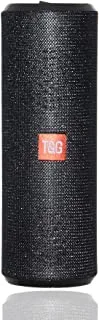 Black Portable Wireless Speaker TG126, Bluetooth, USB