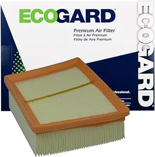 ECOGARD XA6140 Premium Engine Air Filter Fits Ford Fiesta 1.6L 2011-2019, Fiesta 1.0L 2014-2017