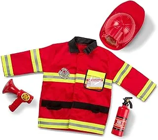 Melissa & Doug Fire Chief Role Play Costume Set - MD4834 - Multi-Colour