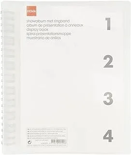 Hema A4 Transparent Show Album with Ring Binder