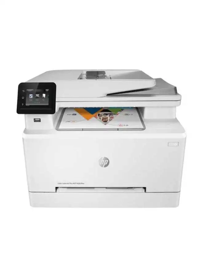 HP M283fdw Color LaserJet Pro Multi-Function Printer, Print, Copy, Scan, Fax, 22 ppm Print Speed, 600 x 600 dpi Resolution, 2.7