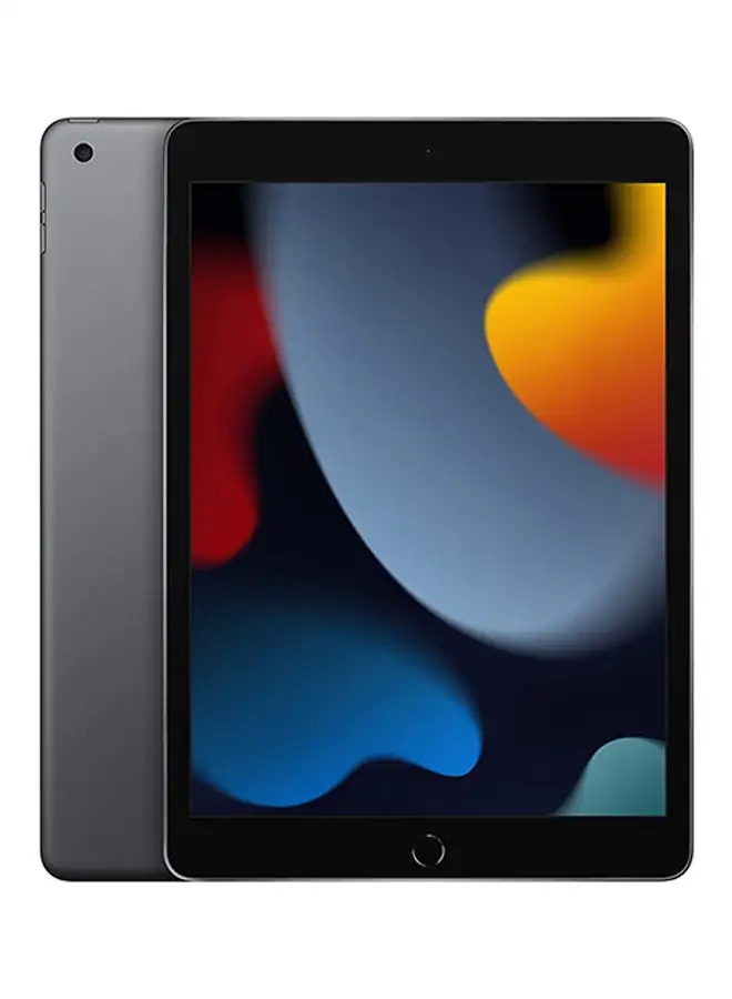 Apple iPad 2021 (9th Generation) 10.2-Inch, 64GB, WiFi, Space Gray With Facetime - International Version