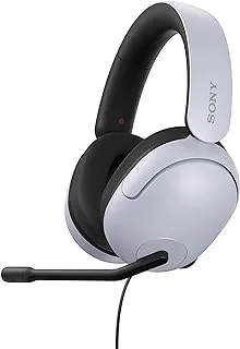 Sony INZONE H3 Wired Gaming Headset, Over ear Headphones with 360 Spatial Sound, MDR G300, White