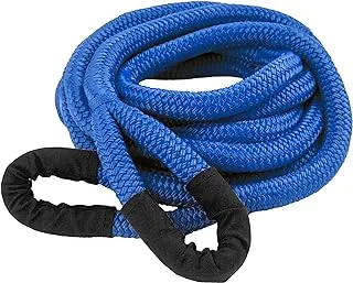 MibroDitchPig 448511 Kinetic Energy Vehicle Recovery Double Nylon Braided Rope with Mesh Bag, 3/4