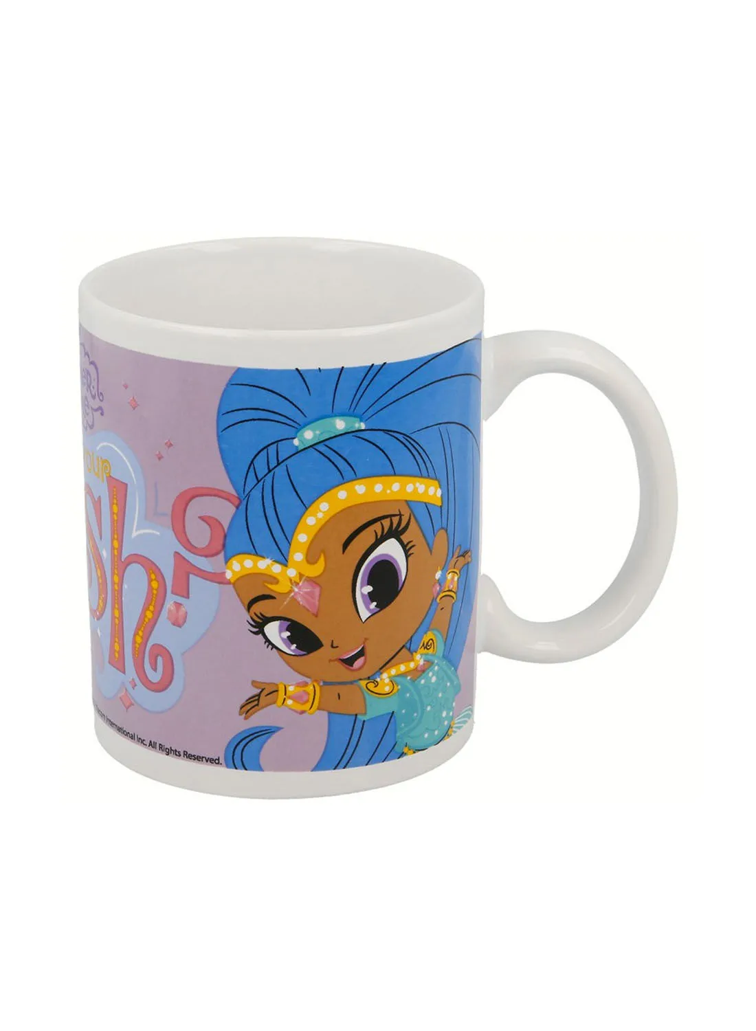 Disney Shimmer And Shine Mug Multicolour 12x8.5x10.5cm