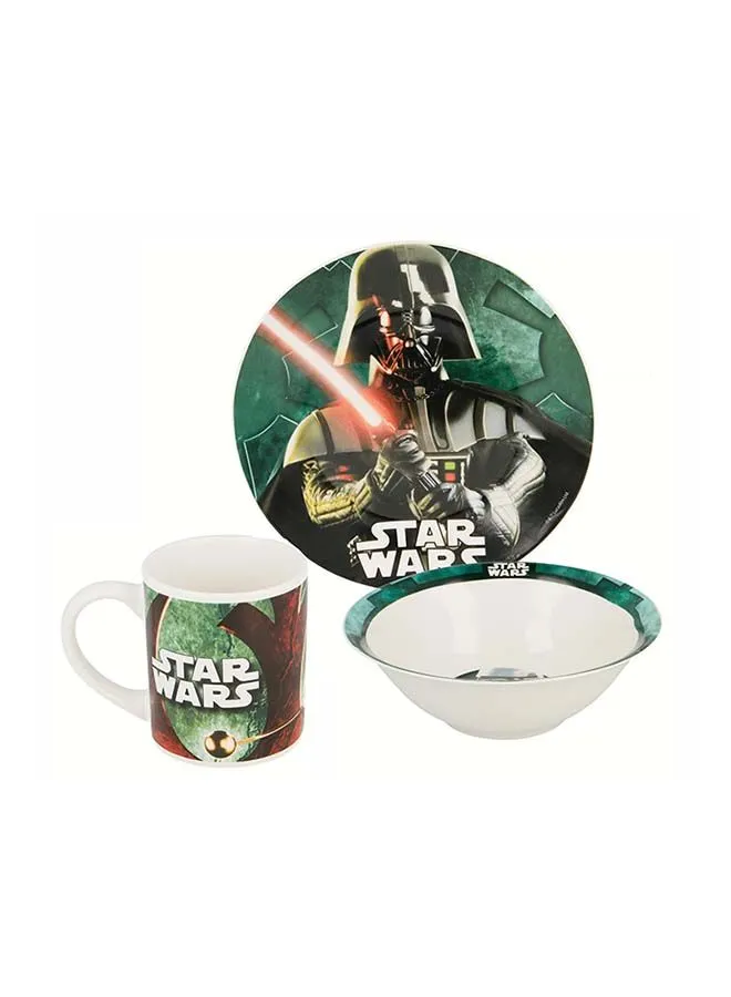 Disney 3-Piece Star Wars Reality Ceramic Dinner Set