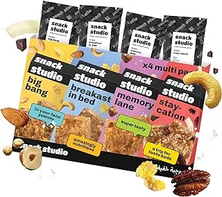 snack studio Assorted Basic Mix [healthy & natural snack bar] [40g x 4 pack] 160.0 gram, 1