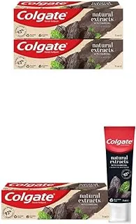 Colgate Natural Extracts Deep Clean Toothpaste 75Ml Pack Of 2 + Colgate Natural Extracts Deep Clean Toothpaste, 75ml