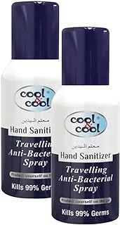 Cool & Cool Hand Sanitizer Travelling Spray 120ml Twin Pack