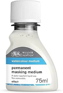 Winsor & Newton Watercolor Medium, Permanent Masking Medium, 75ml (2.5-oz) bottle