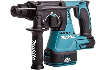 Makita DHR242RTJ 18V Lithium-ion Cordless Combination Hammer, 24mm, 2.0Joules, SDS-plus, with 2x 5Ah batteries and 1x Charger in Makpac