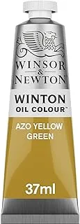 Winsor & Newton Winton Oil Color, Azo Yellow Green, 1.25 Fl Oz, 1414280