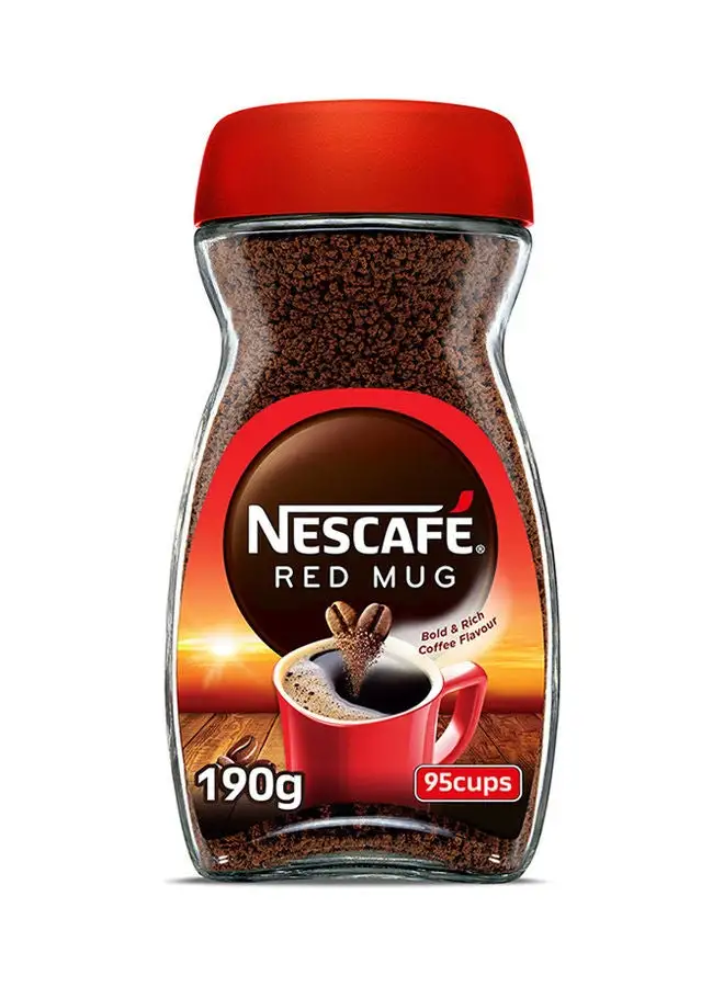 Nescafe Red Mug Instant Coffee 190grams