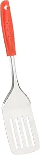 Raj Grey Steel Turner Red Handle, 33 cm, RPHT01, Cooking Spoon , Chapati Turner , Omlete Turner