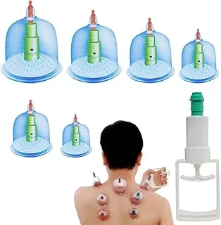 Acel 12Pcs Medicine Magnet Therapy-Cupping Pull Out A Vacuum Apparatus