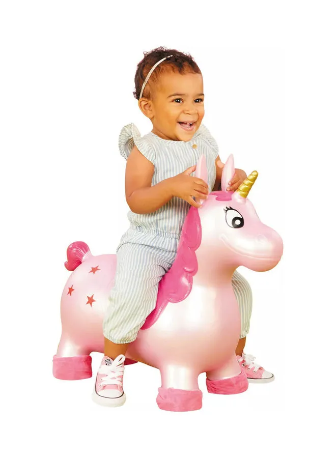 little tikes Unicorn Animal Hopper Inflatable Bouncing Jumping Toy with Handle