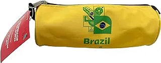 FIFA 2022 Country Barrel Pencil Pouch/Case, Brazil, 131722