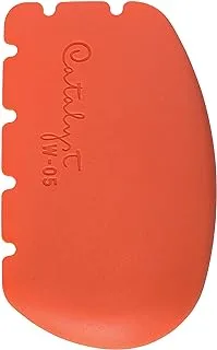 Princeton Catalyst Tools, Art Supplies for Texturizing and Moving Paint, Wedge- Orange