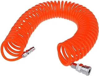 LOVIVER 9m Retractable Coil Air Hose 8mmx5mm PU With 1/4