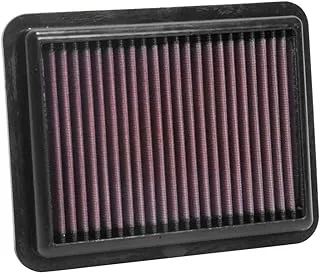 K&N Engine Air Filter: Reusable, Clean Every 75,000 Miles, Washable, Premium, Replacement Car Compatible with 2017-2020 NISSAN (Versa, Kicks, DFAC Kicks), 33-5087