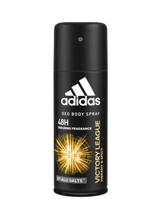 Adidas Victory League Deodorant Body Spray Black 150ml