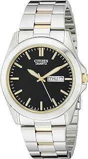 Citizen Men's Quartz Watch, Analog Display and Stainless Steel Strap BF0584-56E