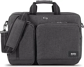 SOLO Duane 15.6-Inch Laptop Hybrid Briefcase, Converts to Backpack