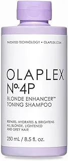 OLAPLEX No. 4P Blonde Enhancer Toning Shampoo, 250 ml (Pack of 1)