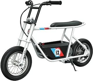 Razor Rambler 12 – 24V Electric Minibike with Retro Style, Up to 14 mph, Wide 12