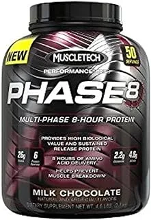 MuscleTech Platinum 8 hour Protein Milk Chocolate 4.6lbs US (RB)