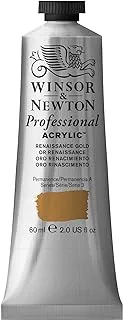 Winsor & Newton Professional Acrylic Color tube, Renaissance Gold, 60ml ,2320573