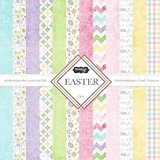 Scrapbook Customs Themed Paper Kit, Easter