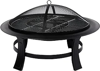 Paradiso Outdoor Fire Pit Barbecue Grill BBQ for Outdoor Cooking/Camping/Hiking/Picnics/Tailgating Backpacking - 74cm