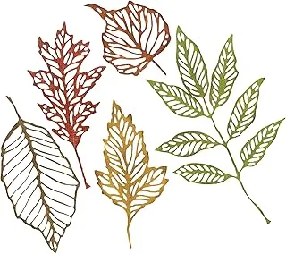 Sizzix Thinlits Die Funky Foliage, Multi Color