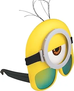 Sun-Staches Minions Official Goggles, Despicable Me 4 Kevin, Stuart & Bob Costume Accessories, UV 400, One Size Fits Most