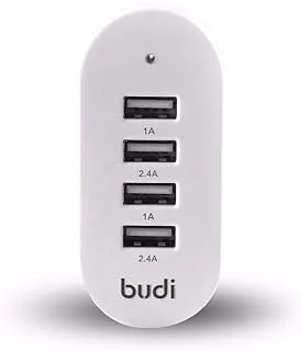 budi 4 usb home charger