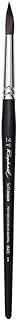 Raphael SoftAqua Synthetic Squirrel Watercolor Brush, Round, 14, Black