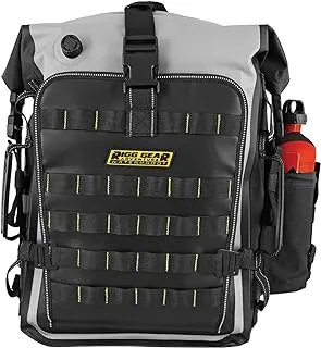 Nelson-Rigg Hurricane Waterproof Backpack/Tail Pack,Black/Gray, 30 Liters