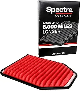 Spectre Performance Essentials Engine Air Filter: Premium, 50-Percent Longer Life: Fits Select 2007-2018 JEEP Wrangler, SPA-2364