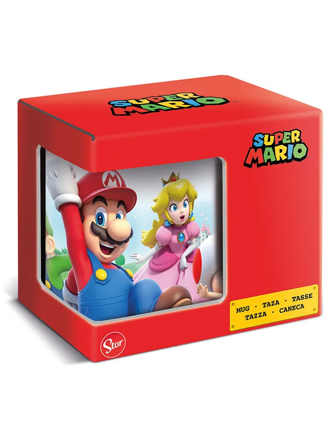 STOR Super Mario Mug In Gift Box Multicolour 330ml