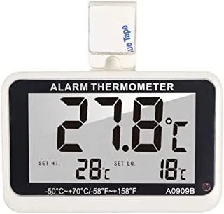 Household freezer refrigerator temperature detector, LCD indoor thermometer, kitchen sample hanging temperature display