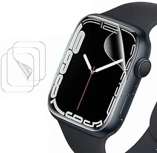 واقي شاشة بلاستيكي من البولي يوريثان الحراري من دادو 3 عبوات متوافق مع Apple Watch Series 7 ، واقي شاشة مضاد للخدش (41 مم)